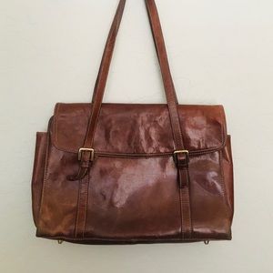 Italian Leather Laptop Bag